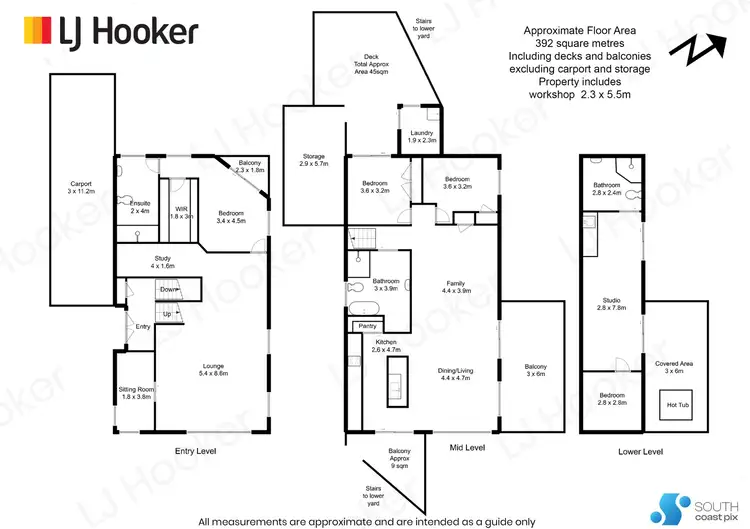 Floorplan of Homely house listing, 8 Seaview Way, Long Beach NSW 2536