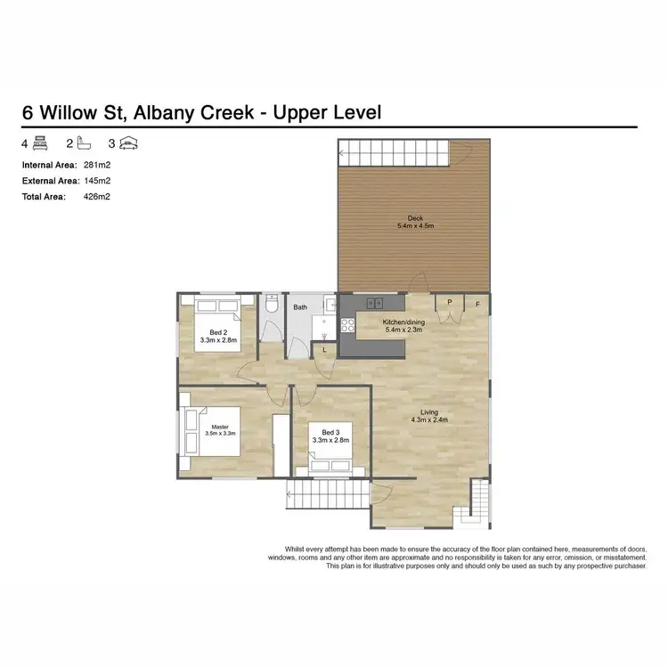 Floorplan of Homely house listing, 6 Willow Street, Albany Creek QLD 4035