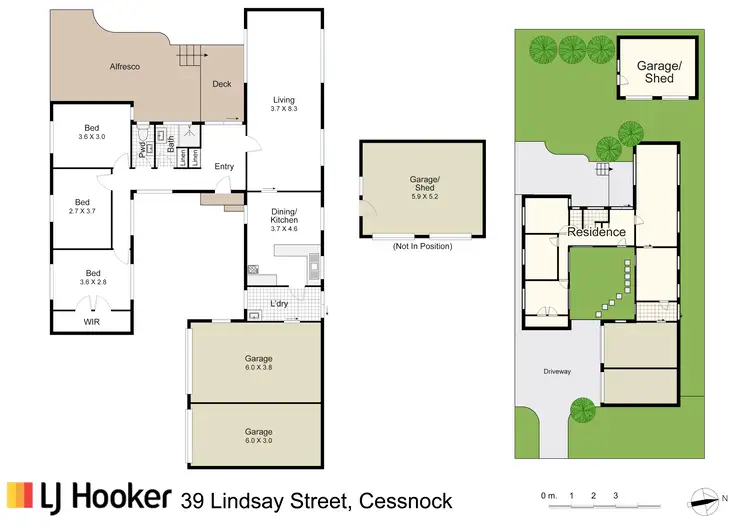 Floorplan of Homely house listing, 39 Lindsay Street, Cessnock NSW 2325