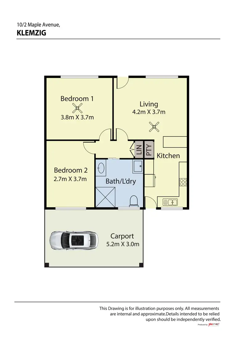 Floorplan of Homely house listing, Unit 10/2 Maple Ave, Klemzig SA 5087