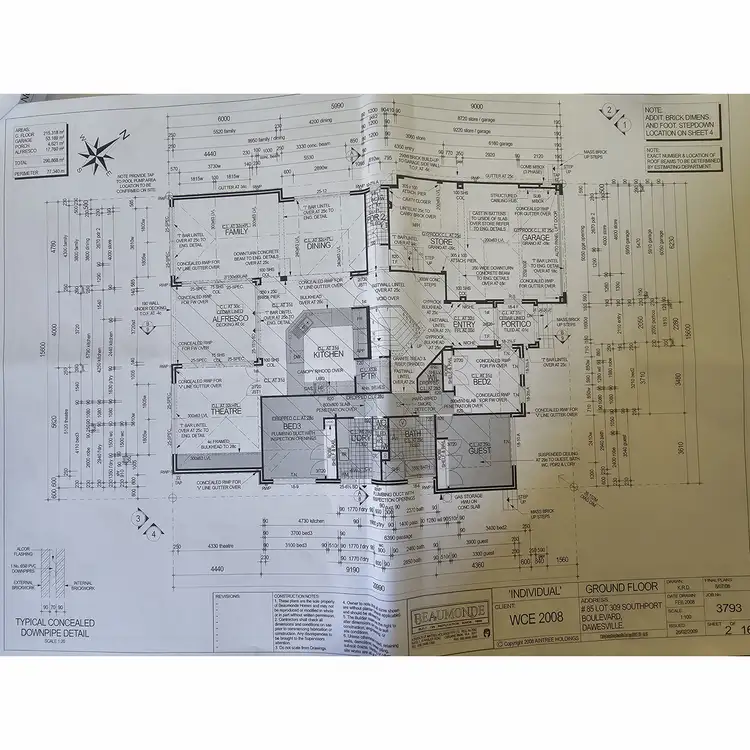 Floorplan of Homely house listing, 85 Southport Boulevard, Dawesville WA 6211