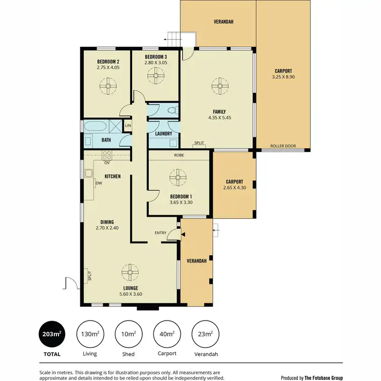 Floorplan of Homely house listing, 37 Turquoise Drive, Salisbury East SA 5109