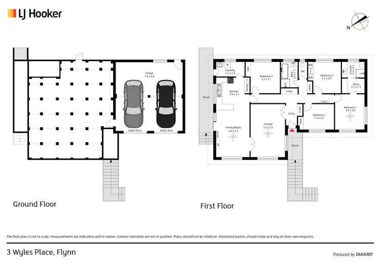 Floorplan of Homely house listing, 3 Wyles Place, Flynn ACT 2615