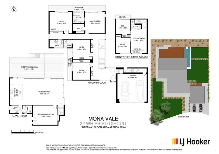 Floorplan of Homely house listing, 22 Whipbird Circuit, Mona Vale NSW 2103