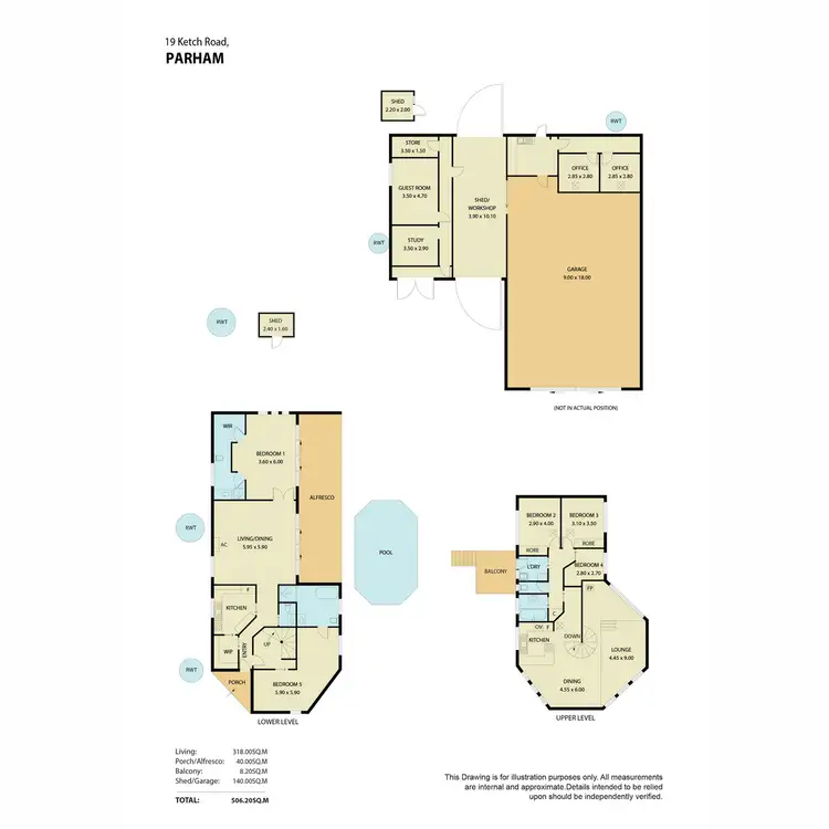 Floorplan of Homely house listing, 19 Ketch Road, Parham SA 5501