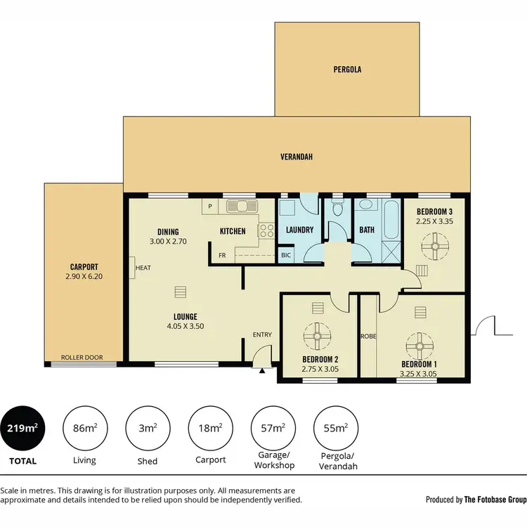 Floorplan of Homely house listing, 8 Amsterdam Street, Craigmore SA 5114