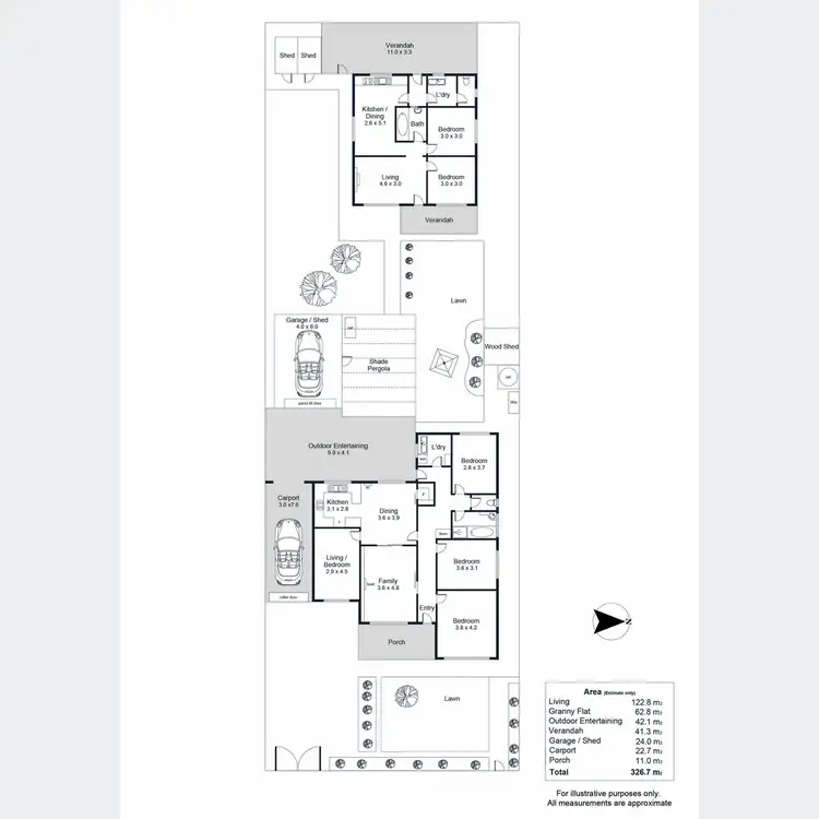 Floorplan of Homely house listing, 6 Adelaide Street, Athol Park SA 5012
