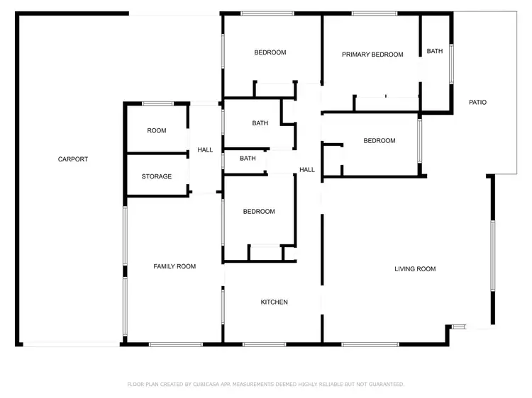 Floorplan of Homely house listing, 61 Mill Drive, Heatley QLD 4814