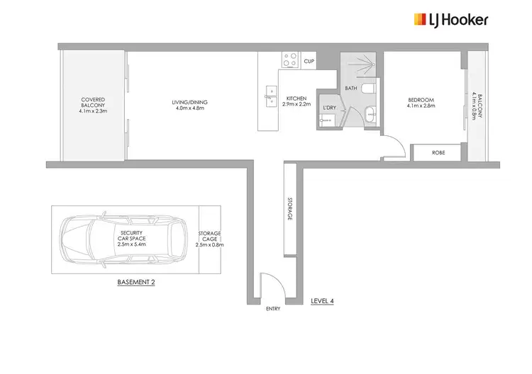 Floorplan of Homely unit listing, 303/9 Waterview Drive, Lane Cove NSW 2066