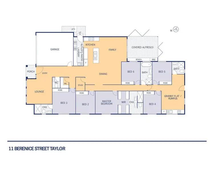 Floorplan of Homely house listing, 11 Berenice Street, Taylor ACT 2913