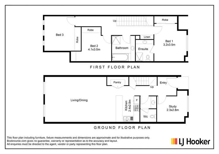 Floorplan of Homely townhouse listing, 155 Campaspe Way, Point Cook VIC 3030
