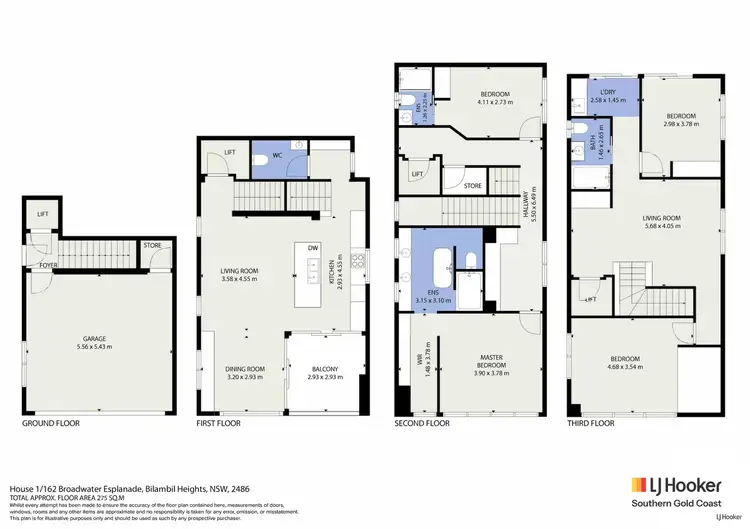 Floorplan of Homely house listing, 162A Broadwater Esplanade, Bilambil Heights NSW 2486