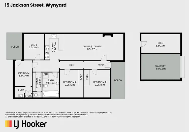 Floorplan of Homely house listing, 15 Jackson Street, Wynyard TAS 7325