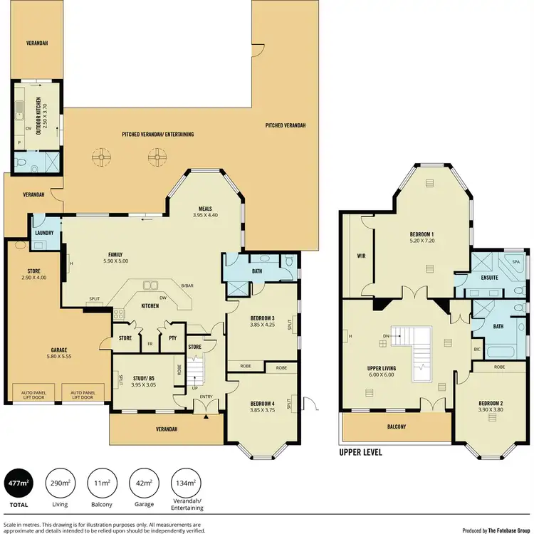 Floorplan of Homely house listing, 11 Spencer Court, Mawson Lakes SA 5095