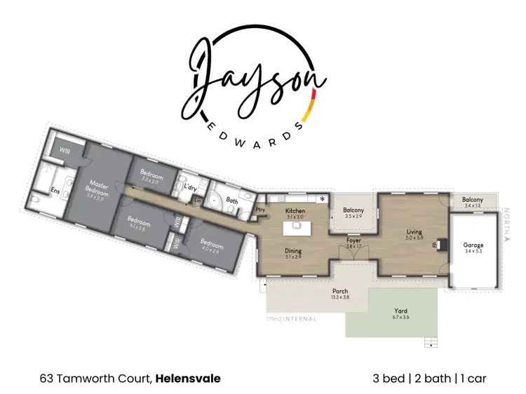 Floorplan of Homely house listing, 63 Tamworth Drive, Helensvale QLD 4212