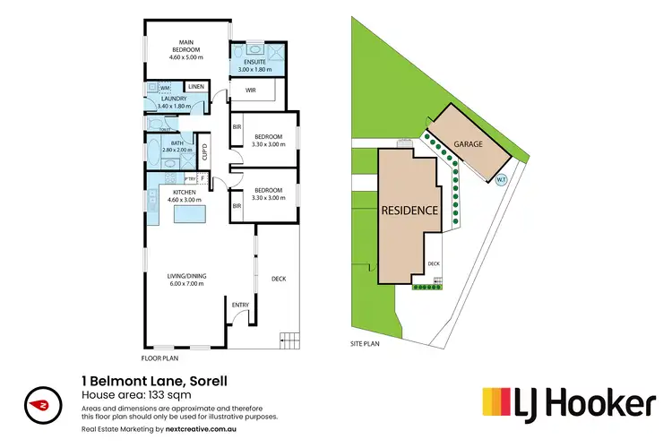 Floorplan of Homely house listing, 1 Belmont Lane, Sorell TAS 7172