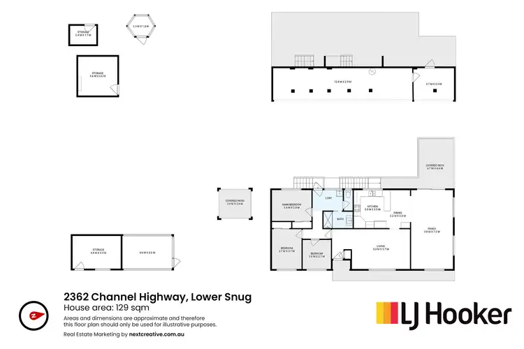 Floorplan of Homely house listing, 2362 Channel Highway, Lower Snug TAS 7054