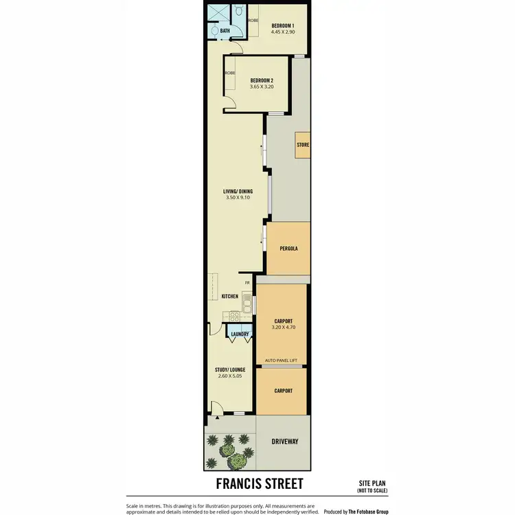 Floorplan of Homely house listing, 4 Francis Street, Lightsview SA 5085