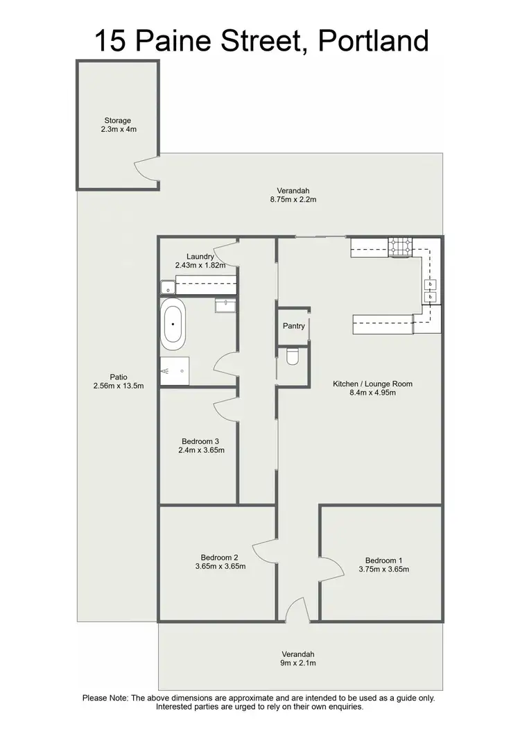 Floorplan of Homely house listing, 15 Paine Street, Portland NSW 2847