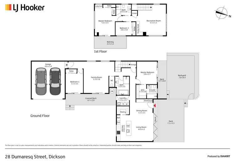 Floorplan of Homely house listing, 28 Dumaresq Street, Dickson ACT 2602
