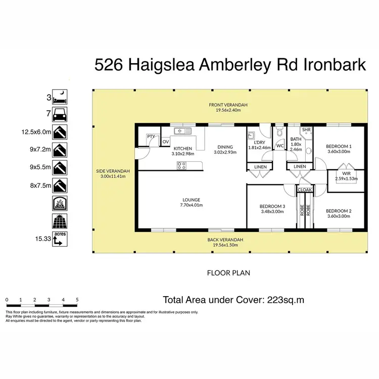 Floorplan of Homely house listing, 526 Haigslea-Amberley Road, Walloon QLD 4306
