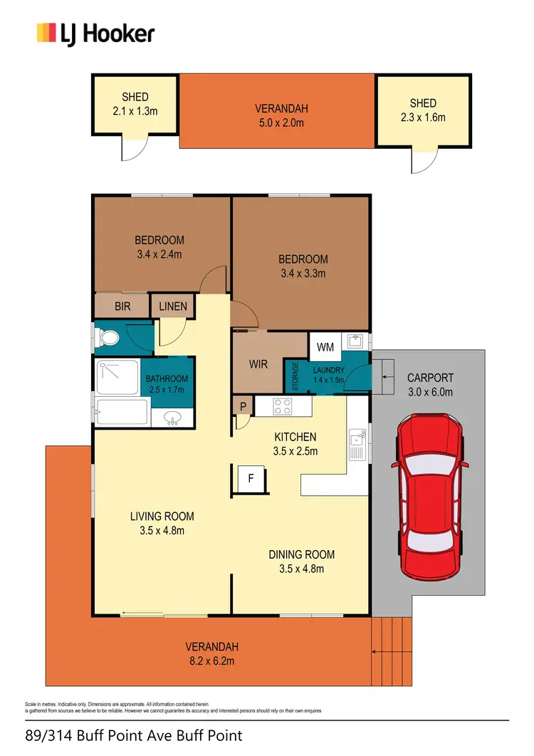 Floorplan of Homely house listing, 89/314 Buff Point Avenue, Buff Point NSW 2262