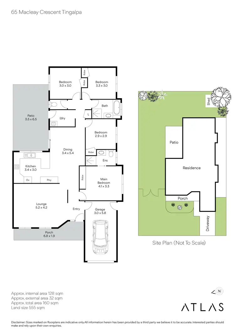 Floorplan of Homely house listing, 65 Macleay Crescent, Tingalpa QLD 4173