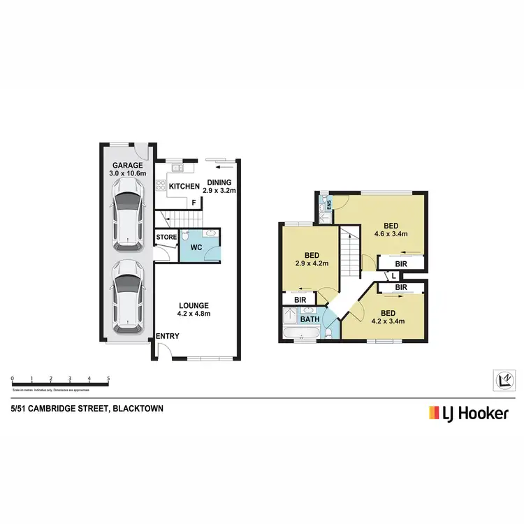 Floorplan of Homely townhouse listing, 5/51 Cambridge Street, Blacktown NSW 2148