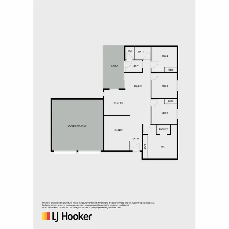 Floorplan of Homely house listing, 12 Cattleya Close, Edmonton QLD 4869