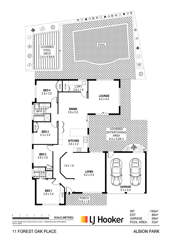 Floorplan of Homely house listing, 11 Forest Oak Place, Albion Park Rail NSW 2527