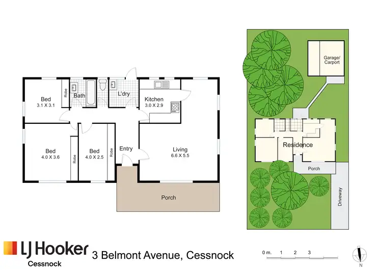 Floorplan of Homely house listing, 3 Belmont Avenue, Cessnock NSW 2325