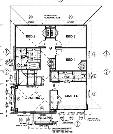 Floorplan of Homely house listing, Lot 924 Bourne Ridge, Oran Park NSW 2570