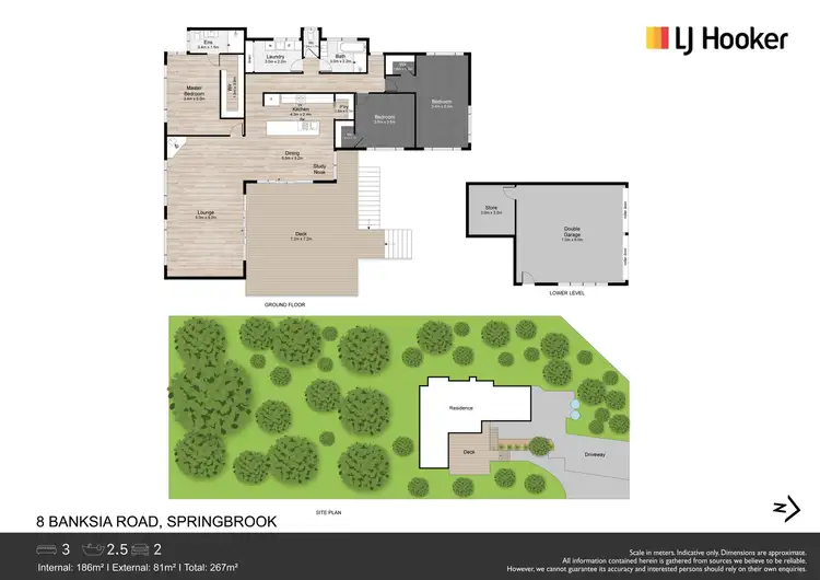 Floorplan of Homely house listing, 8 Banksia Road, Springbrook QLD 4213