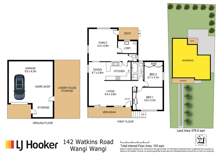 Floorplan of Homely house listing, 142 Watkins Road, Wangi Wangi NSW 2267