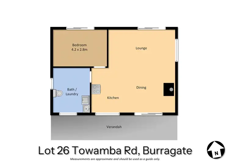 Floorplan of Homely rural property listing, Lot 26 Towamba Road, Burragate NSW 2550