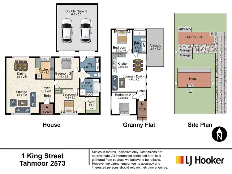 Floorplan of Homely house listing, 1 King Street, Tahmoor NSW 2573
