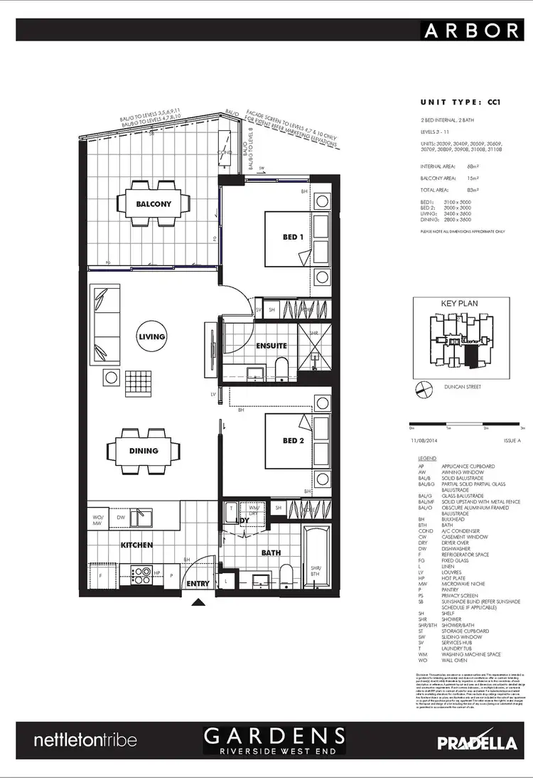 Floorplan of Homely unit listing, 30309/40 Duncan Street, West End QLD 4101