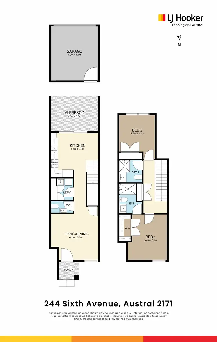 Floorplan of Homely house listing, 244 Sixth Avenue, Austral NSW 2179