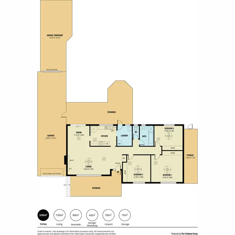 Floorplan of Homely house listing, 88 Hamblynn Road, Elizabeth Downs SA 5113