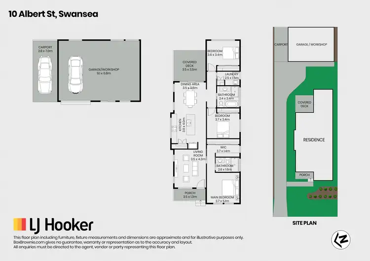 Floorplan of Homely house listing, 10 Albert Street, Swansea NSW 2281