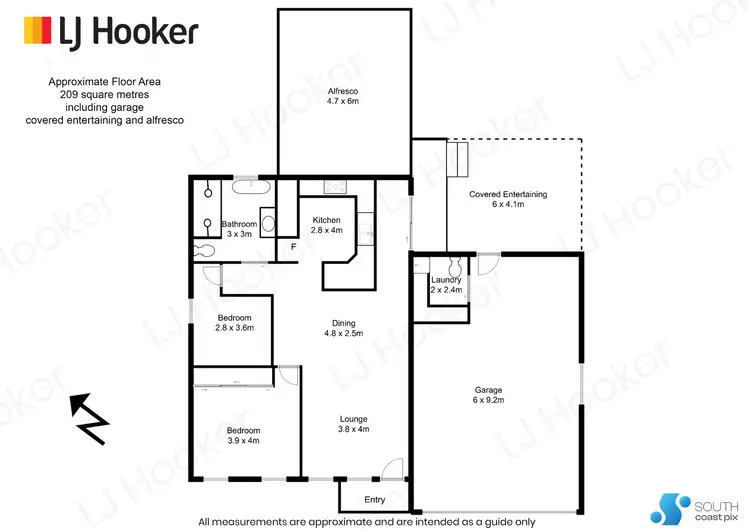 Floorplan of Homely house listing, 1 Apple Berry Place, North Batemans Bay NSW 2536