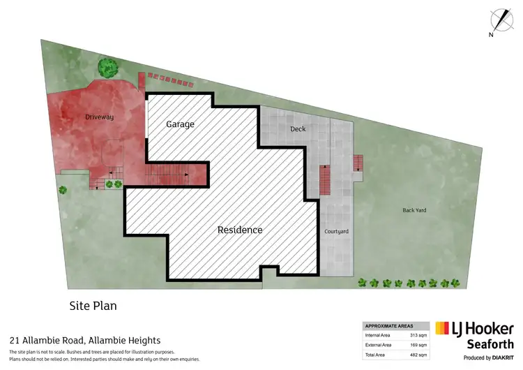 Floorplan of Homely house listing, 21 Allambie Road, Allambie Heights NSW 2100
