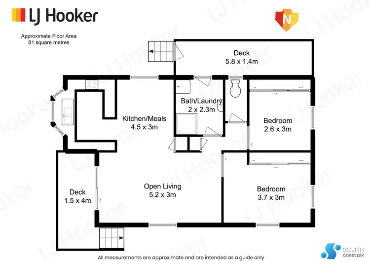 Floorplan of Homely house listing, 210/51 Beach Road, Batehaven NSW 2536