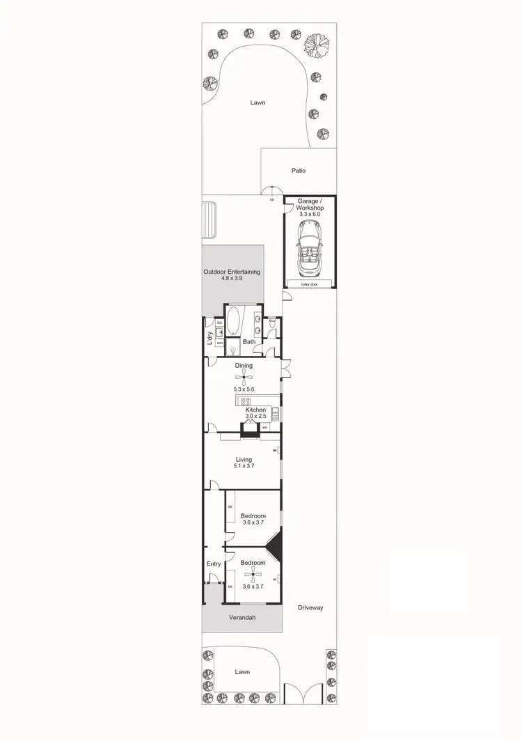 Floorplan of Homely house listing, 26 Norma Street, Mile End SA 5031