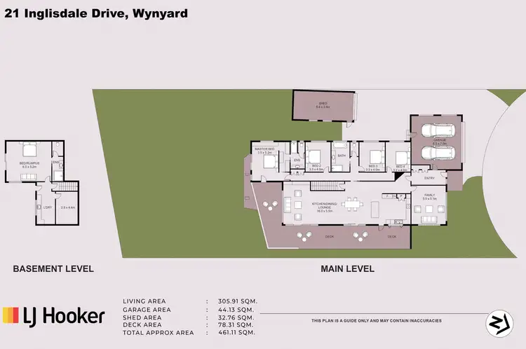 Floorplan of Homely house listing, 21 Inglisdale Drive, Wynyard TAS 7325