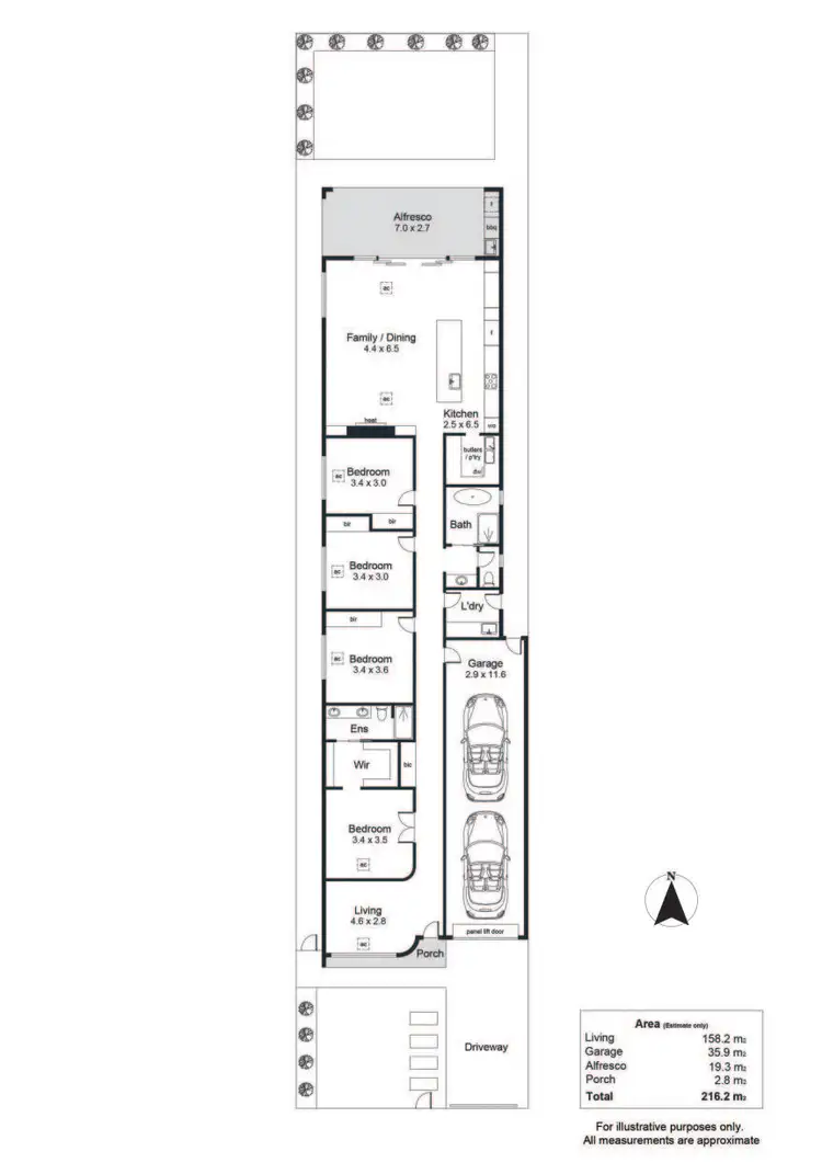 Floorplan of Homely house listing, 13a Leicester Street, West Richmond SA 5033