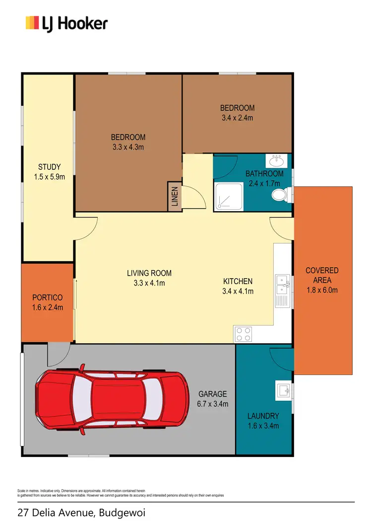 Floorplan of Homely house listing, 27 Delia Avenue, Budgewoi NSW 2262