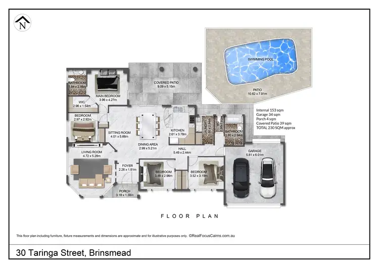 Floorplan of Homely house listing, 30 Taringa Street, Brinsmead QLD 4870