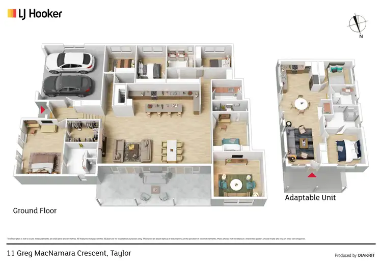 Floorplan of Homely land listing, 11 Greg MacNamara Crescent, Taylor ACT 2913