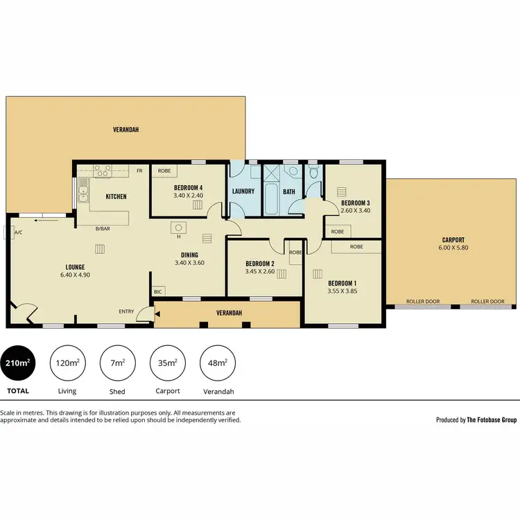 Floorplan of Homely house listing, 26 Weaver Boulevard, Paralowie SA 5108